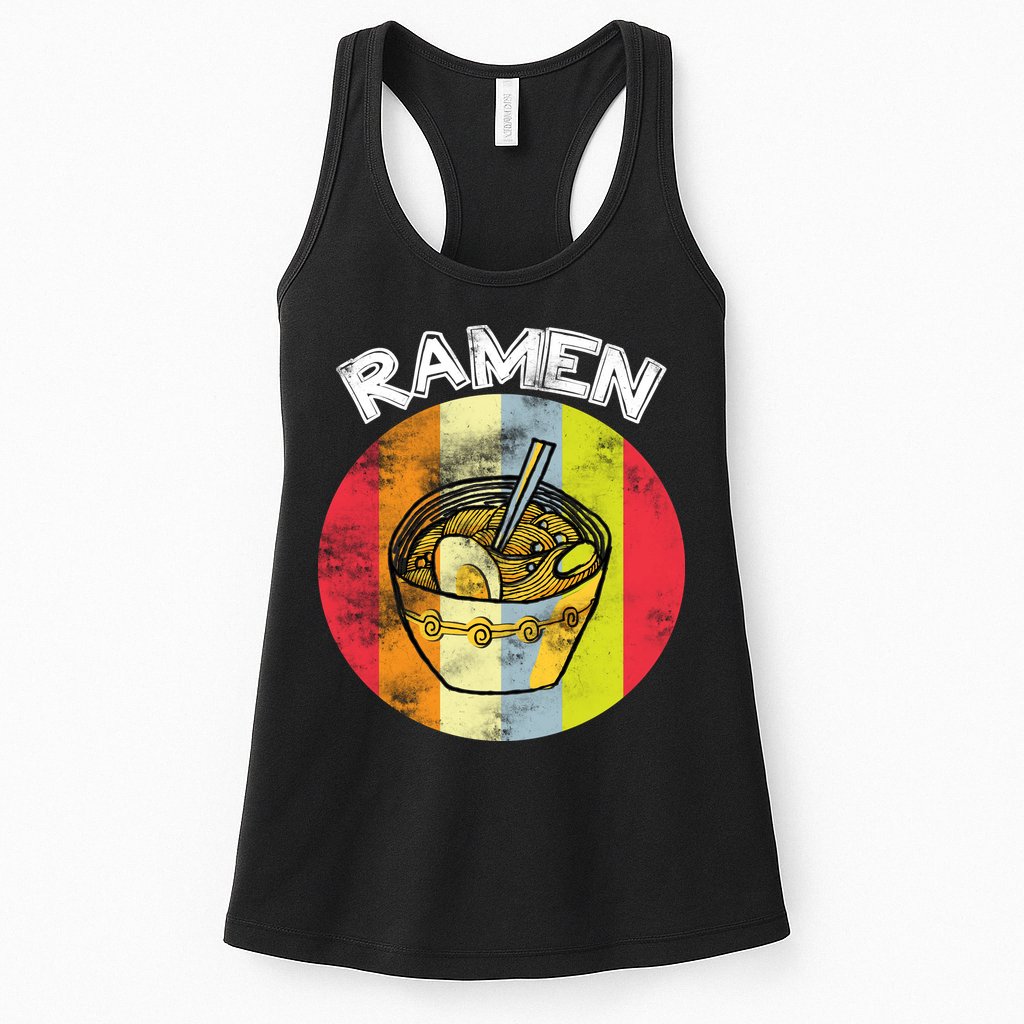 Vintage Ramen Womens Tank Top