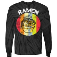 Vintage Ramen Tie-Dye Long Sleeve Shirt