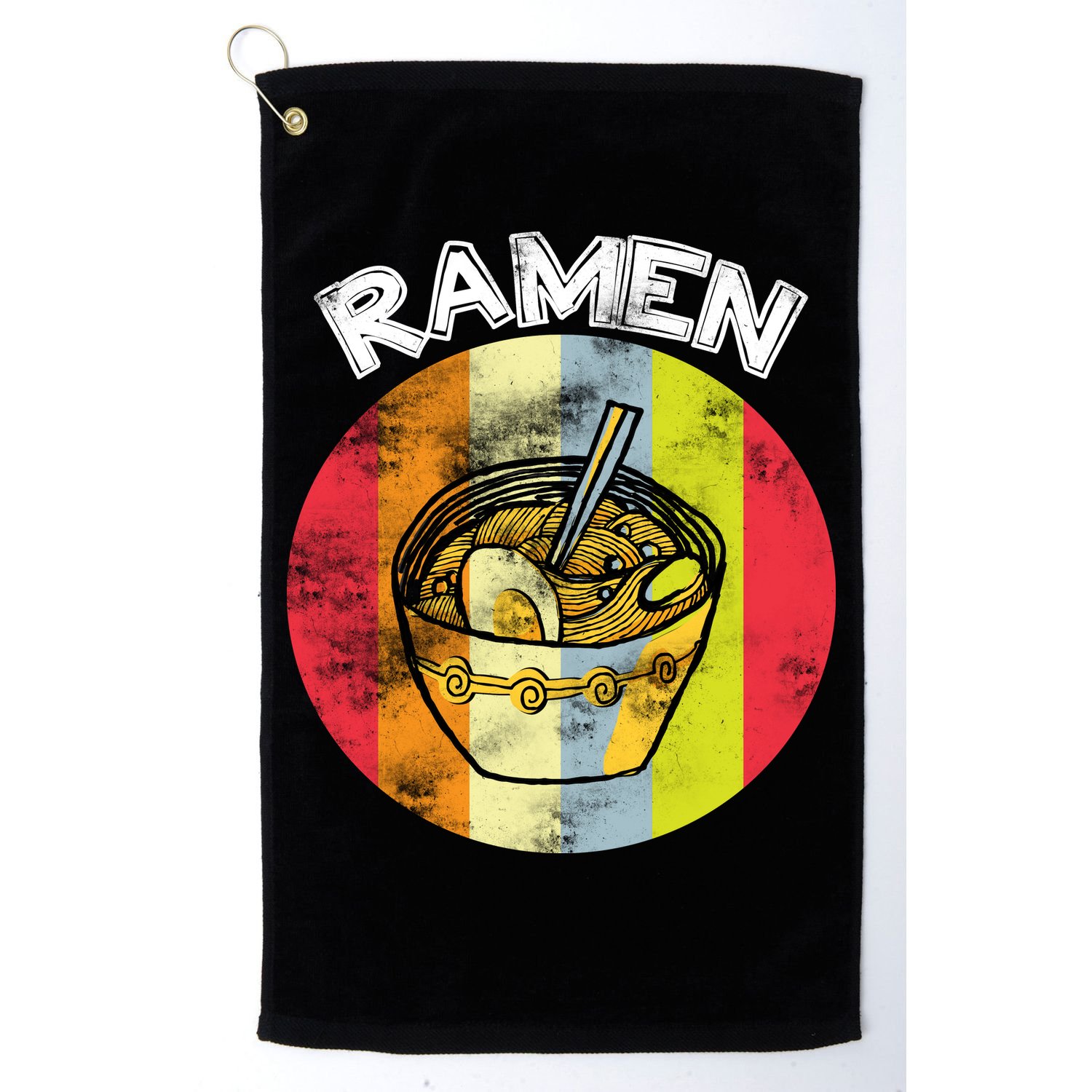 Vintage Ramen Golf Towel