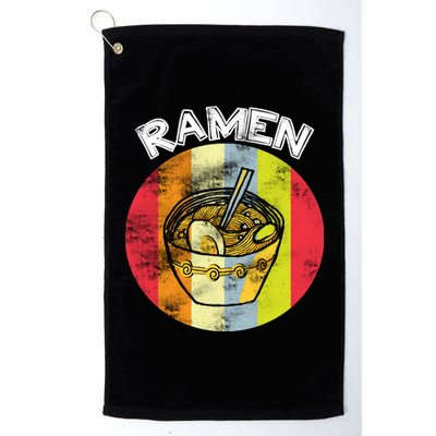 Vintage Ramen Platinum Collection Golf Towel