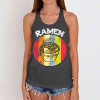 Vintage Ramen Women's Knotted Racerback Tank