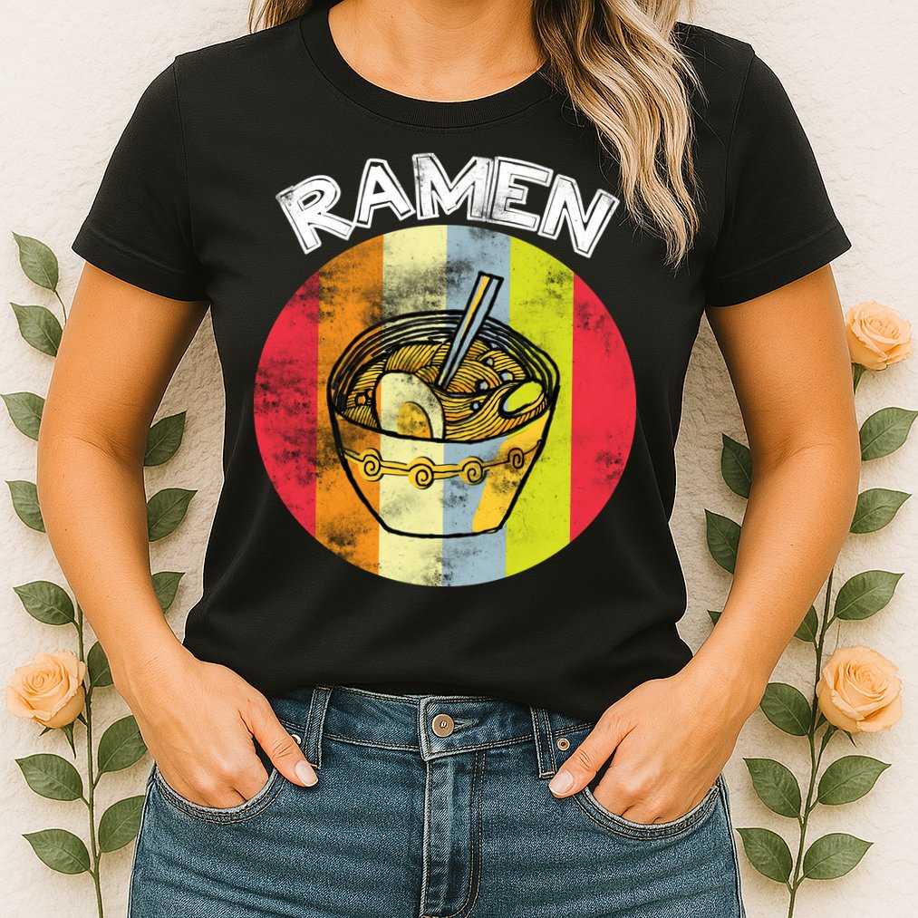 Vintage Ramen Womens T-Shirt