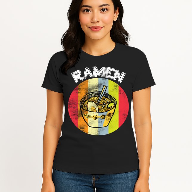Vintage Ramen Womens T-Shirt