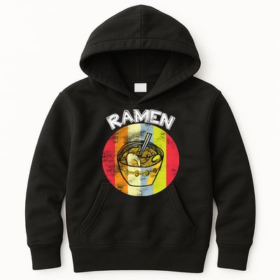 Vintage Ramen Kids Hoodie