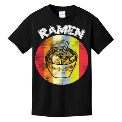 Vintage Ramen Kids T-Shirt