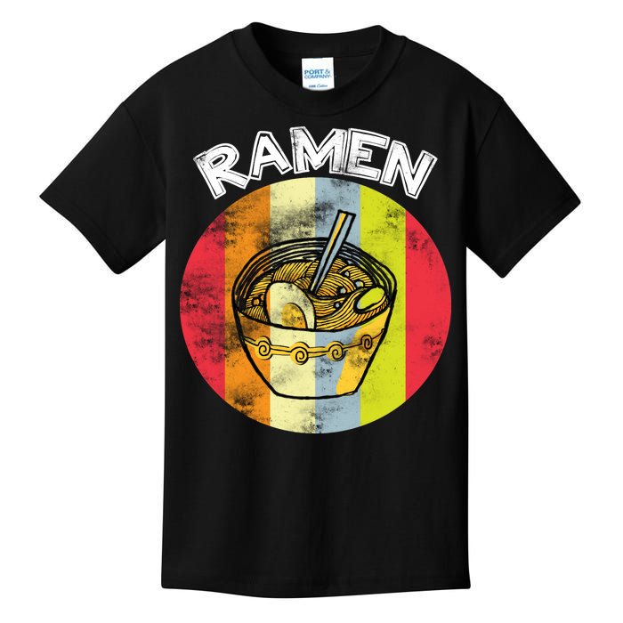 Vintage Ramen Kids T-Shirt