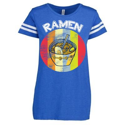 Vintage Ramen Enza Ladies Jersey Football T-Shirt