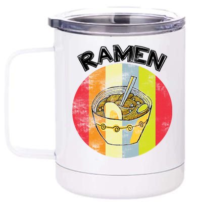 Vintage Ramen 12 oz Stainless Steel Tumbler Cup