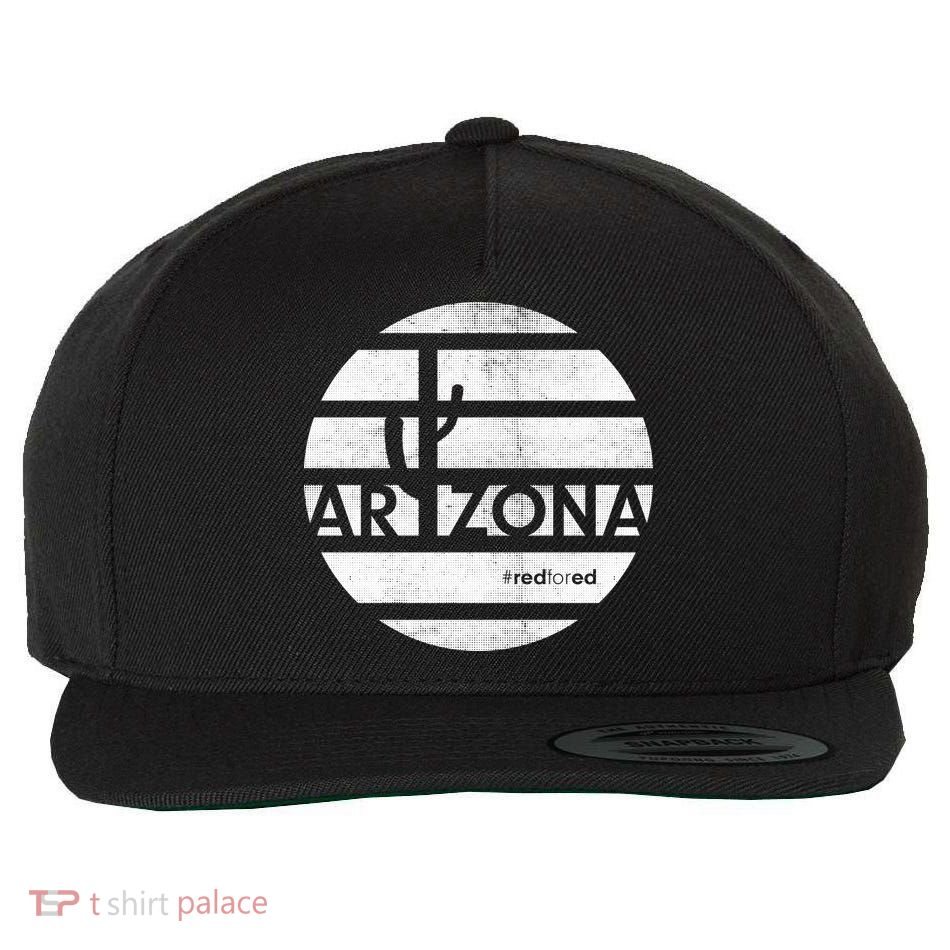 Vintage Red for Ed Arizona Cactus Wool Snapback Cap