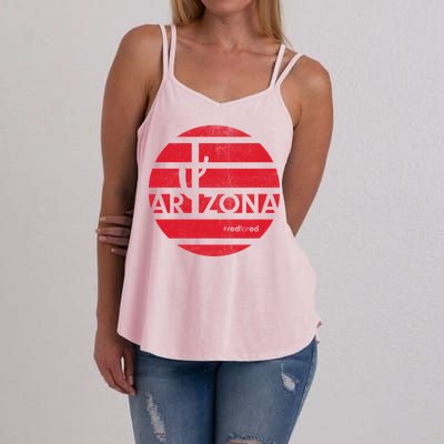 Vintage Red for Ed Arizona Cactus Women's Strappy Tank