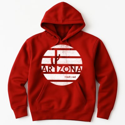 Vintage Red for Ed Arizona Cactus Hoodie