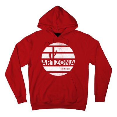 Vintage Red for Ed Arizona Cactus Hoodie