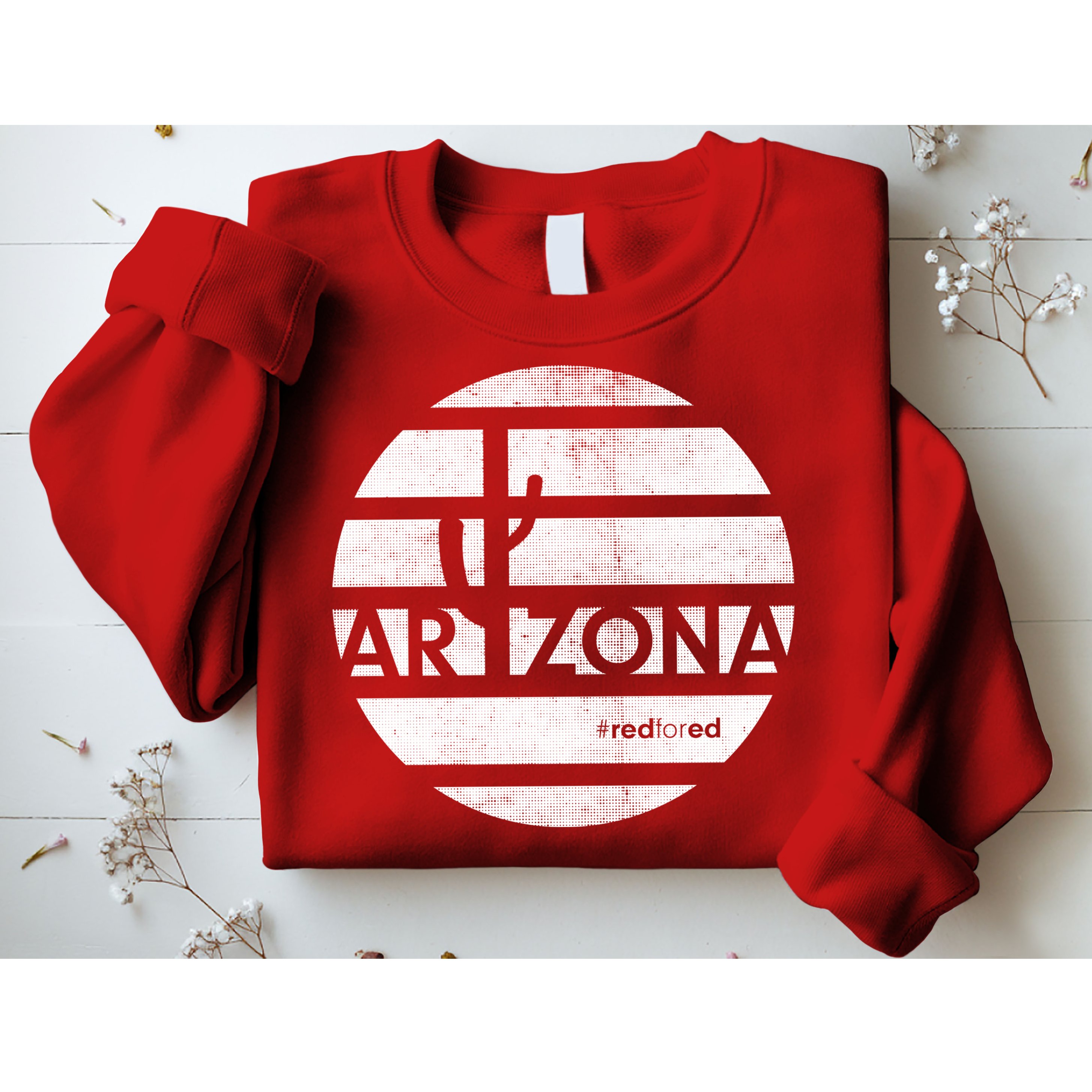 Vintage Red for Ed Arizona Cactus Sweatshirt