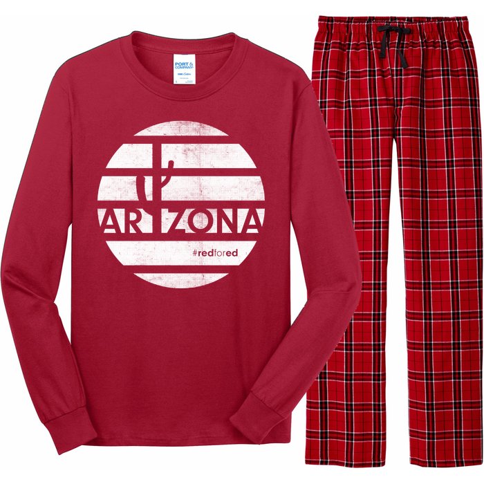 Vintage Red for Ed Arizona Cactus Long Sleeve Pajama Set