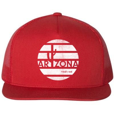 Vintage Red for Ed Arizona Cactus Flatbill Hat