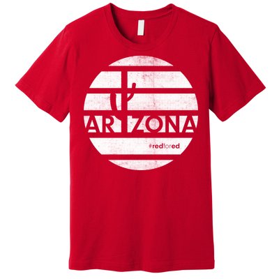 Vintage Red for Ed Arizona Cactus Premium T-Shirt