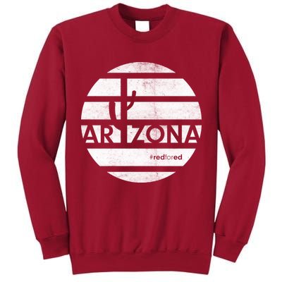 Vintage Red for Ed Arizona Cactus Tall Sweatshirt