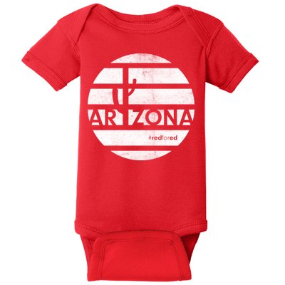 Vintage Red for Ed Arizona Cactus Baby Bodysuit