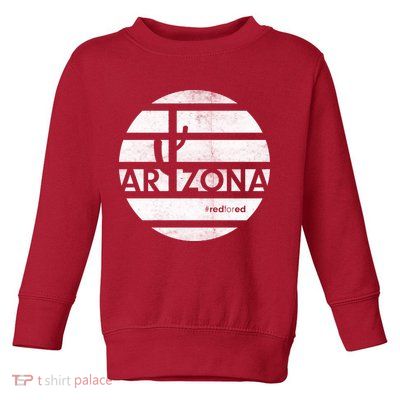 Vintage Red for Ed Arizona Cactus Toddler Sweatshirt