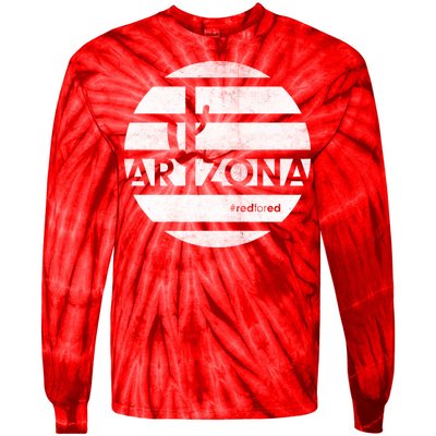 Vintage Red for Ed Arizona Cactus Tie-Dye Long Sleeve Shirt