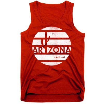 Vintage Red for Ed Arizona Cactus Tank Top