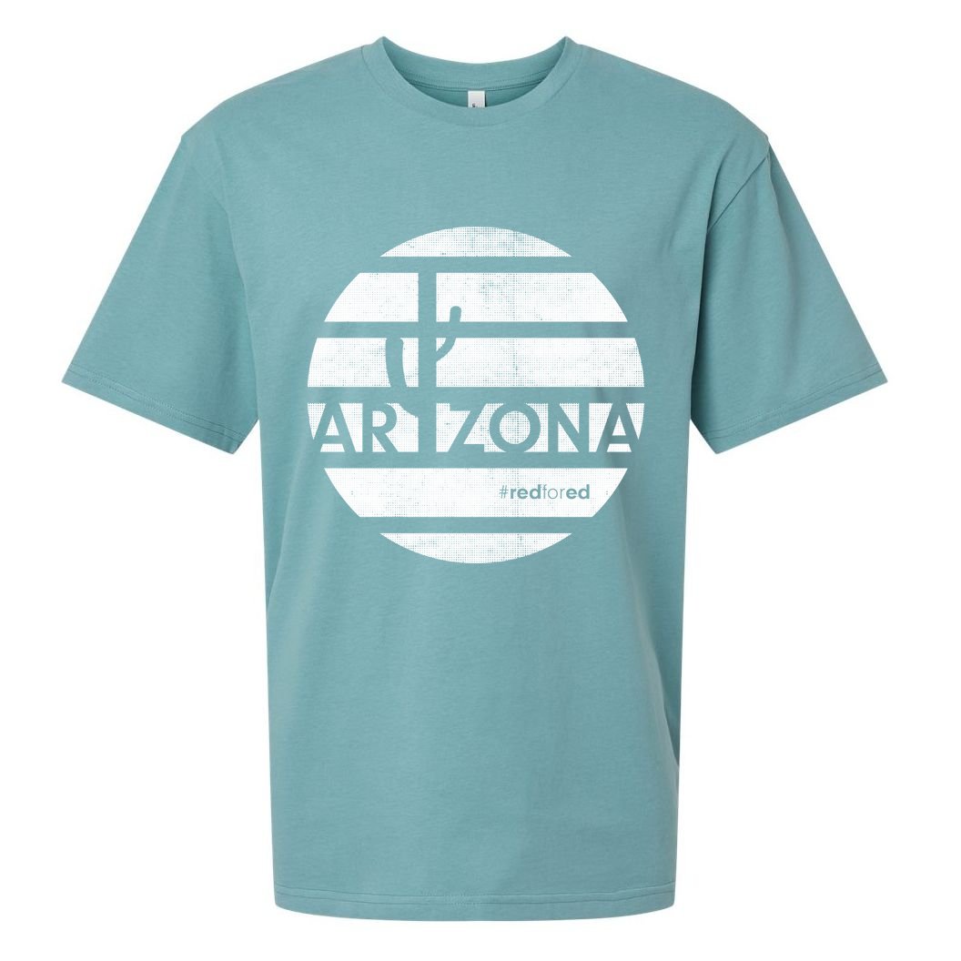 Vintage Red for Ed Arizona Cactus Sueded Cloud Jersey T-Shirt