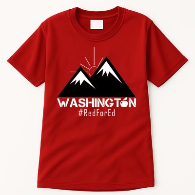 Vintage Red for Ed Washington State Mountains Tall T-Shirt