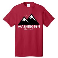 Vintage Red for Ed Washington State Mountains Tall T-Shirt