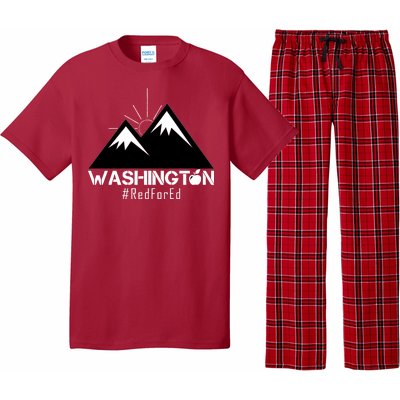 Vintage Red for Ed Washington State Mountains Pajama Set