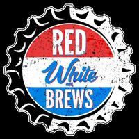 Vintage Red White and Brews Sweatshirt