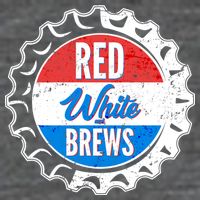 Vintage Red White and Brews Womens T-Shirt