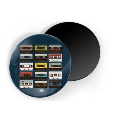 Vintage Retro 80's Cassette Tapes Magnet