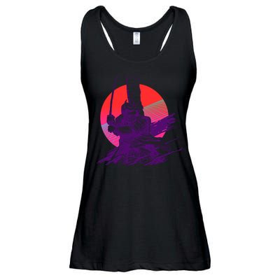Vintage Retro 80's Japanese Samurai Ladies Essential Flowy Tank