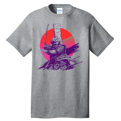 Vintage Retro 80's Japanese Samurai Tall T-Shirt