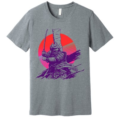 Vintage Retro 80's Japanese Samurai Premium T-Shirt