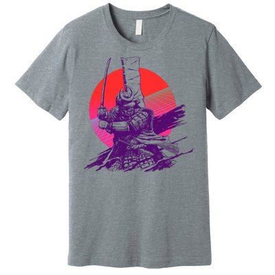 Vintage Retro 80's Japanese Samurai Premium T-Shirt