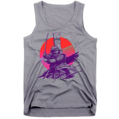 Vintage Retro 80's Japanese Samurai Tank Top