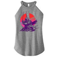 Vintage Retro 80's Japanese Samurai Women's Perfect Tri Rocker Tank