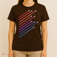 Vintage Retro Airplane Flight T-Shirt