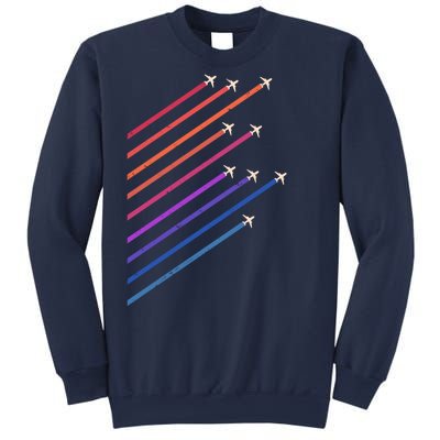 Vintage Retro Airplane Flight Sweatshirt