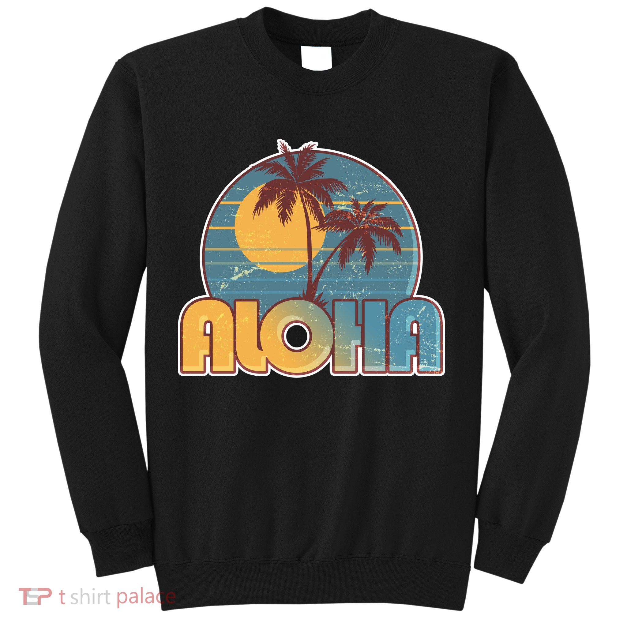 Vintage Retro Aloha  Sweatshirt