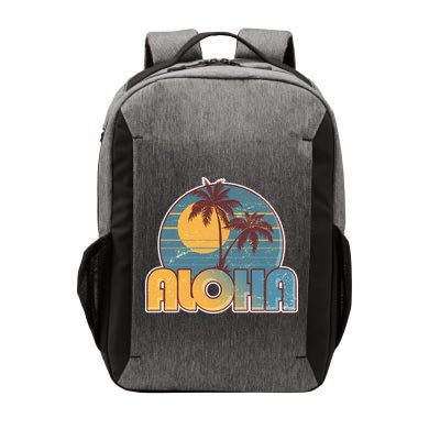 Vintage Retro Aloha  Vector Backpack