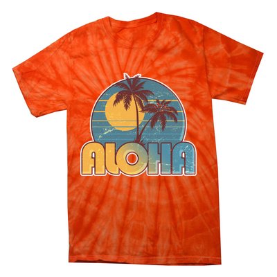 Vintage Retro Aloha  Tie-Dye T-Shirt