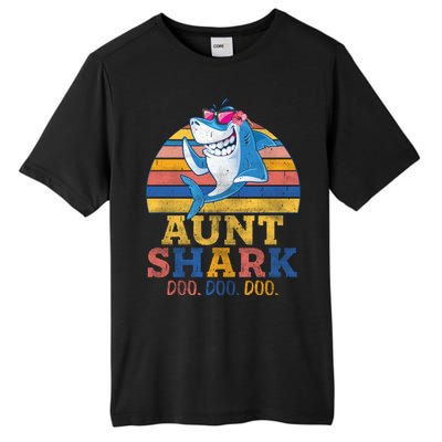 Vintage Retro Aunt Shark Doo Tall Fusion ChromaSoft Performance T-Shirt