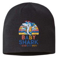 Vintage Retro Baby Shark Doo Sustainable Beanie