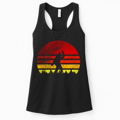 Vintage Retro Bigfoot Believe Womens Tank Top