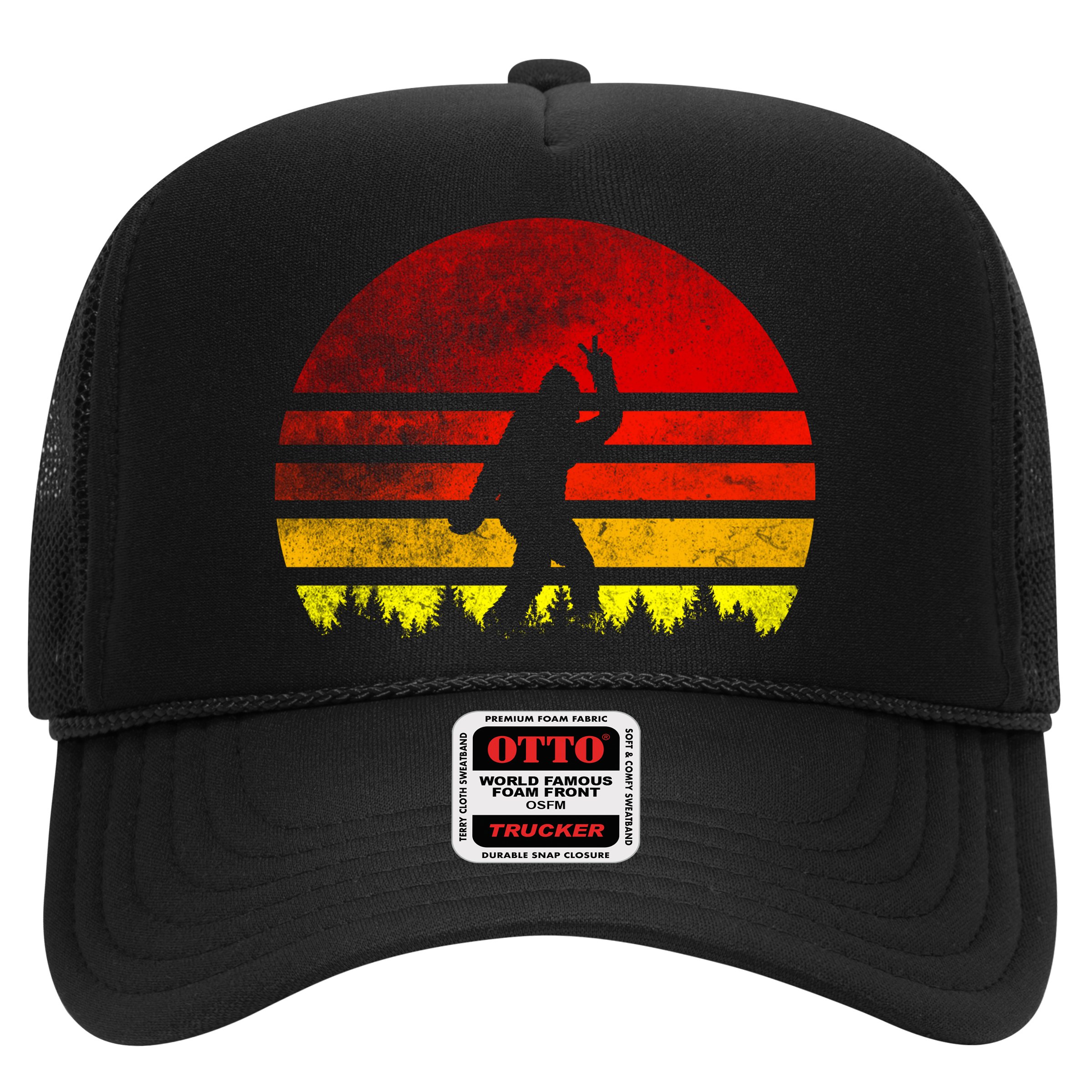 Vintage Retro Bigfoot Believe Hat