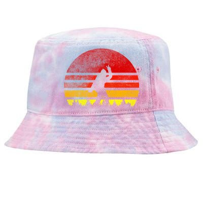 Vintage Retro Bigfoot Believe Tie-Dyed Bucket Hat