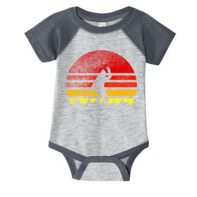 Vintage Retro Bigfoot Believe Infant Baby Jersey Bodysuit