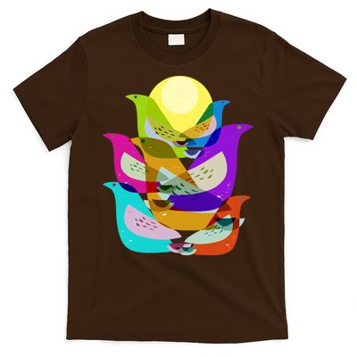 Vintage Retro Birds T-Shirt